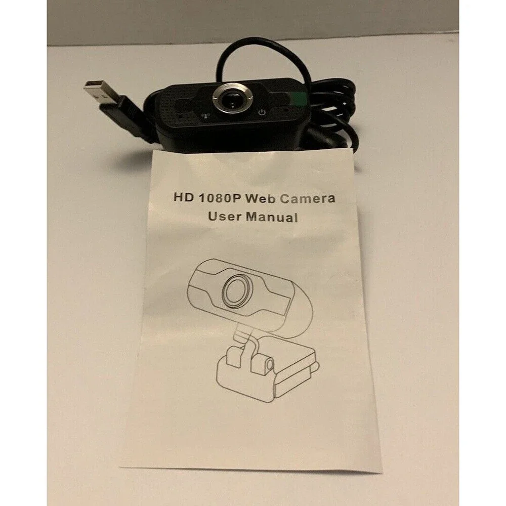 1080P Live Streaming Web Camera with Stereo Microphone For Desktop & Laptop N5